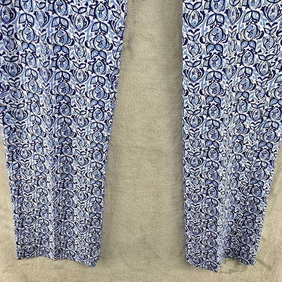 RLX Ralph Lauren Golf Chino Pants Mens 34x32 Blue Fish Print Tailored Fit - Picture 8 of 11